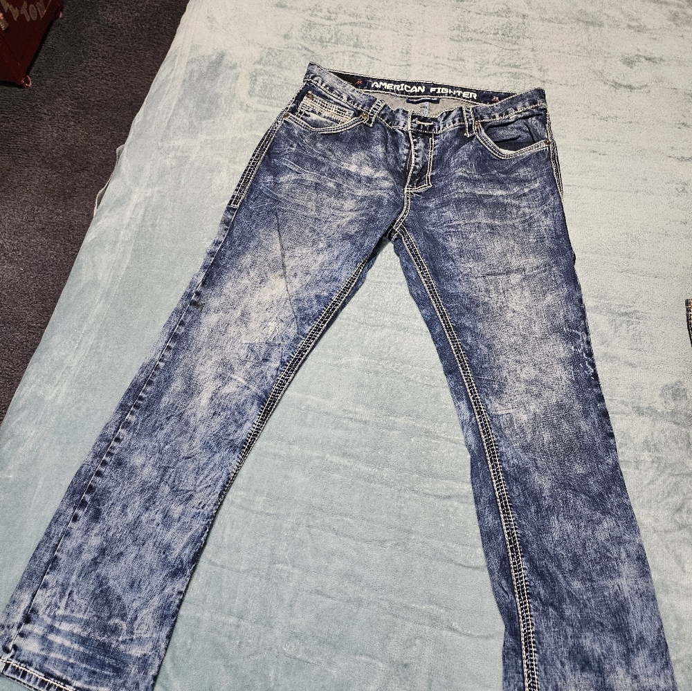 American Fighter Blue Jeans